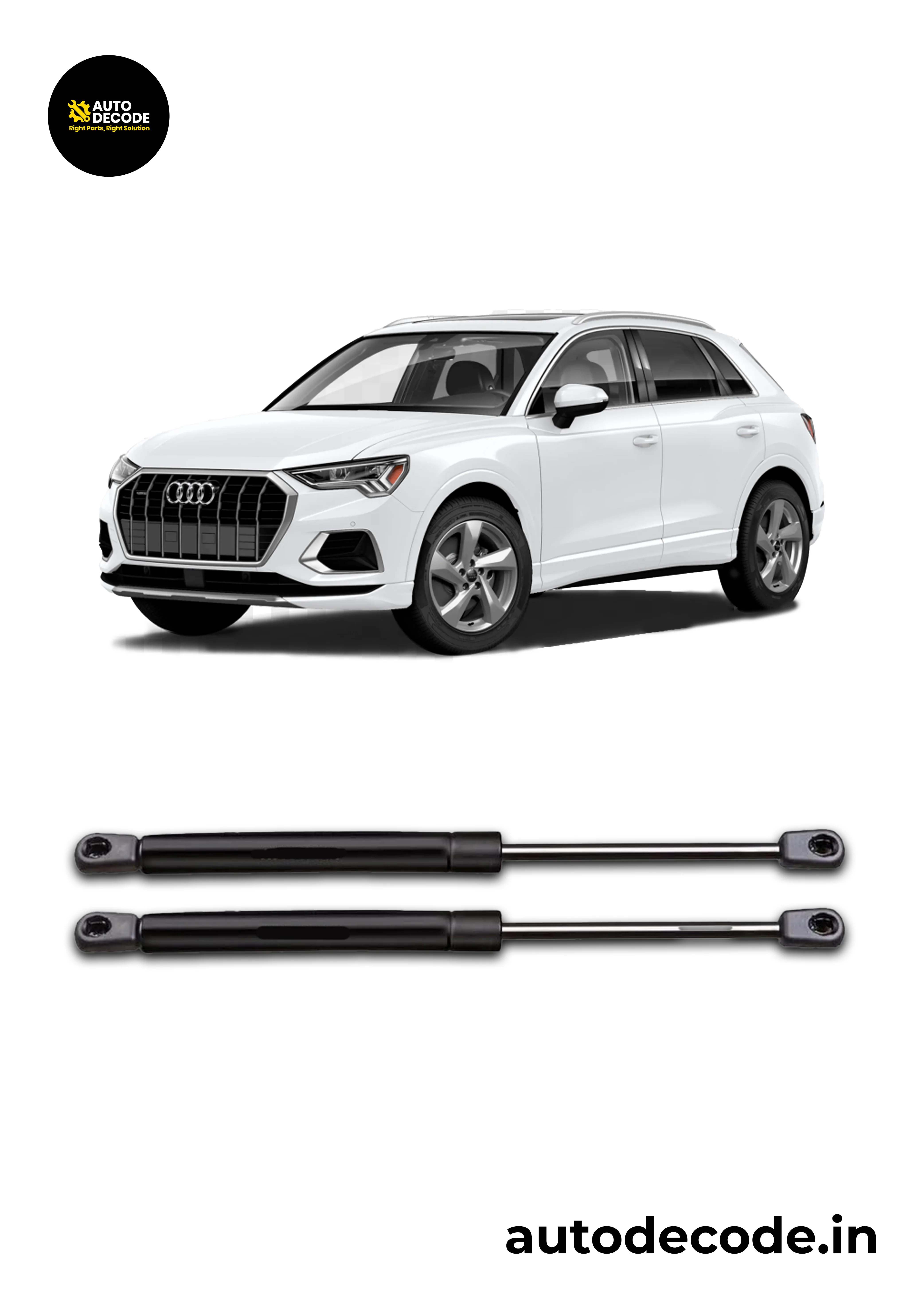 Boot Gas Struts for Audi Q3 | Dicky Lift Support | Set of 2 - Image 2