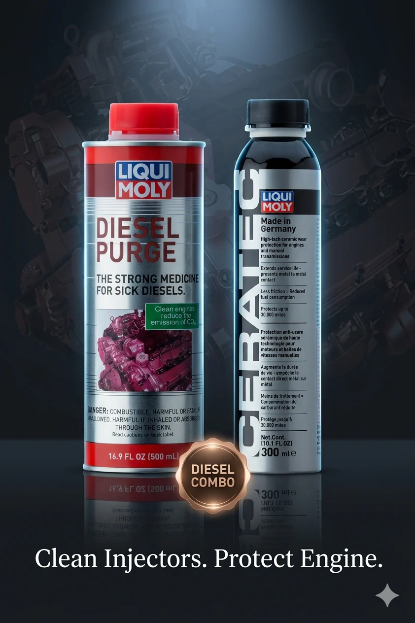 Cera Tec + Diesel Purge - Liqui Moly Diesel Care Combo - Image 2