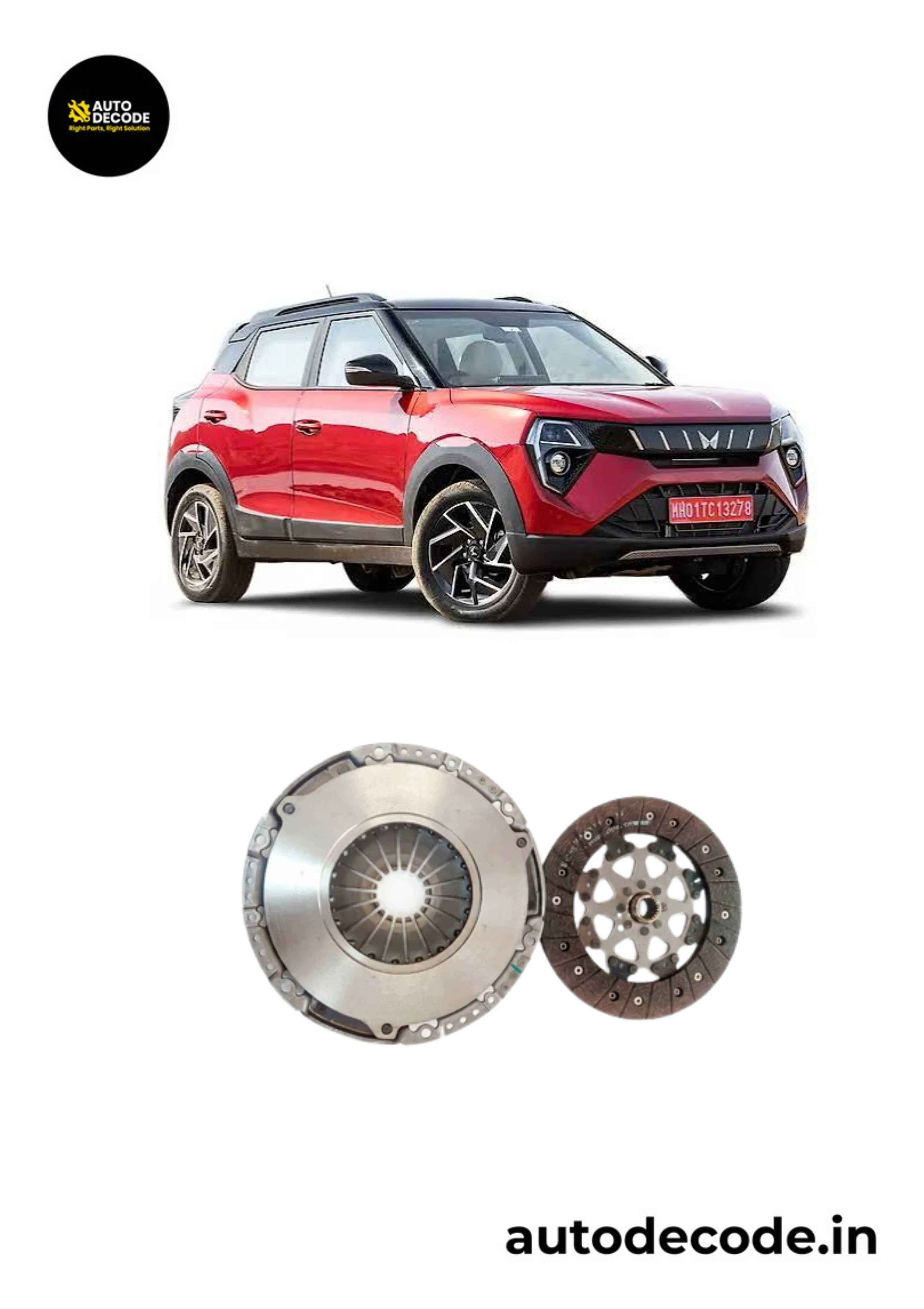 Clutch Kit For XUV 3XO / XUV300 (Petrol) – Mahindra Genuine - Image 2