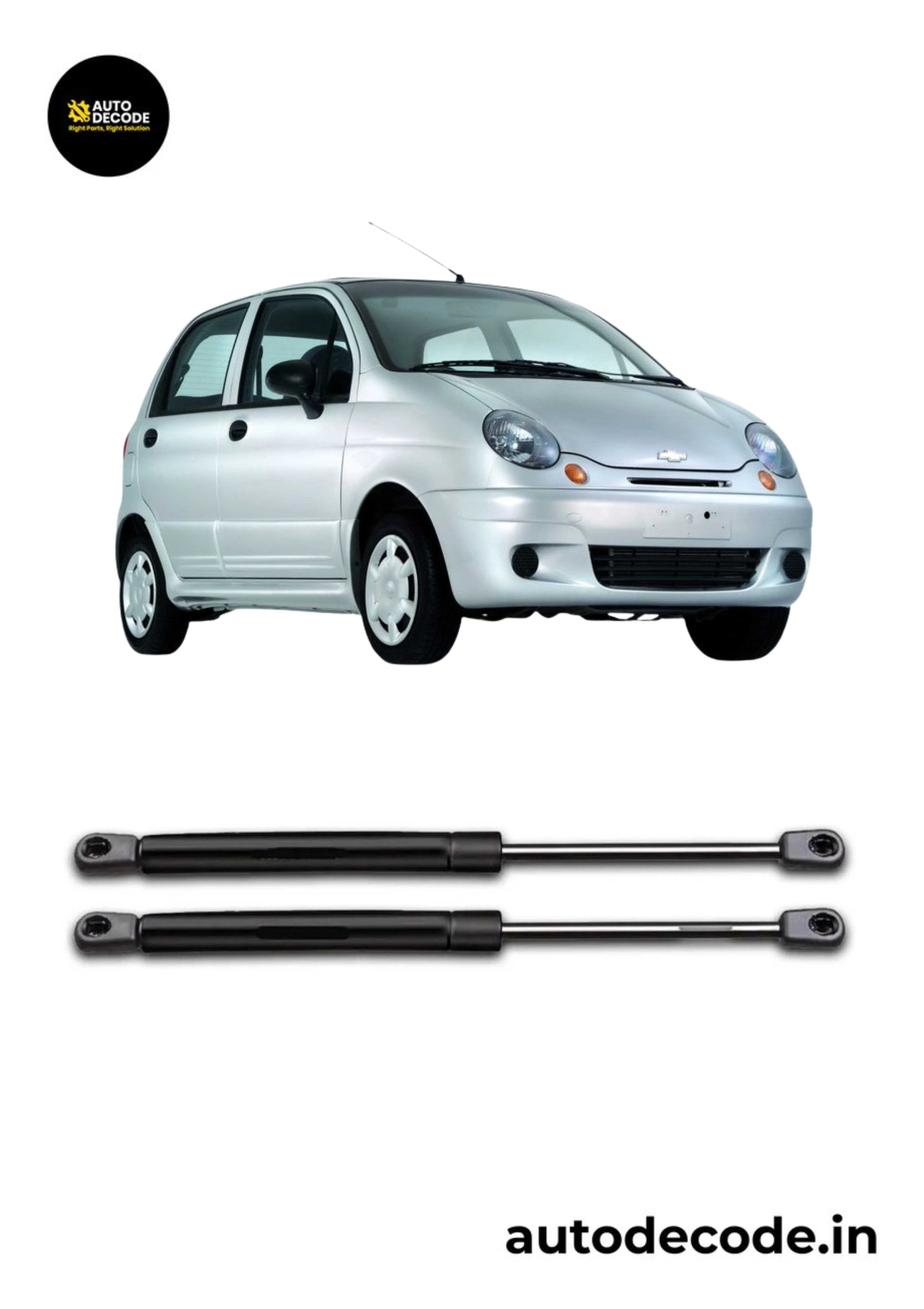Boot Gas Struts for Daewoo Matiz | Dicky Lift Support | Set of 2 - Image 2