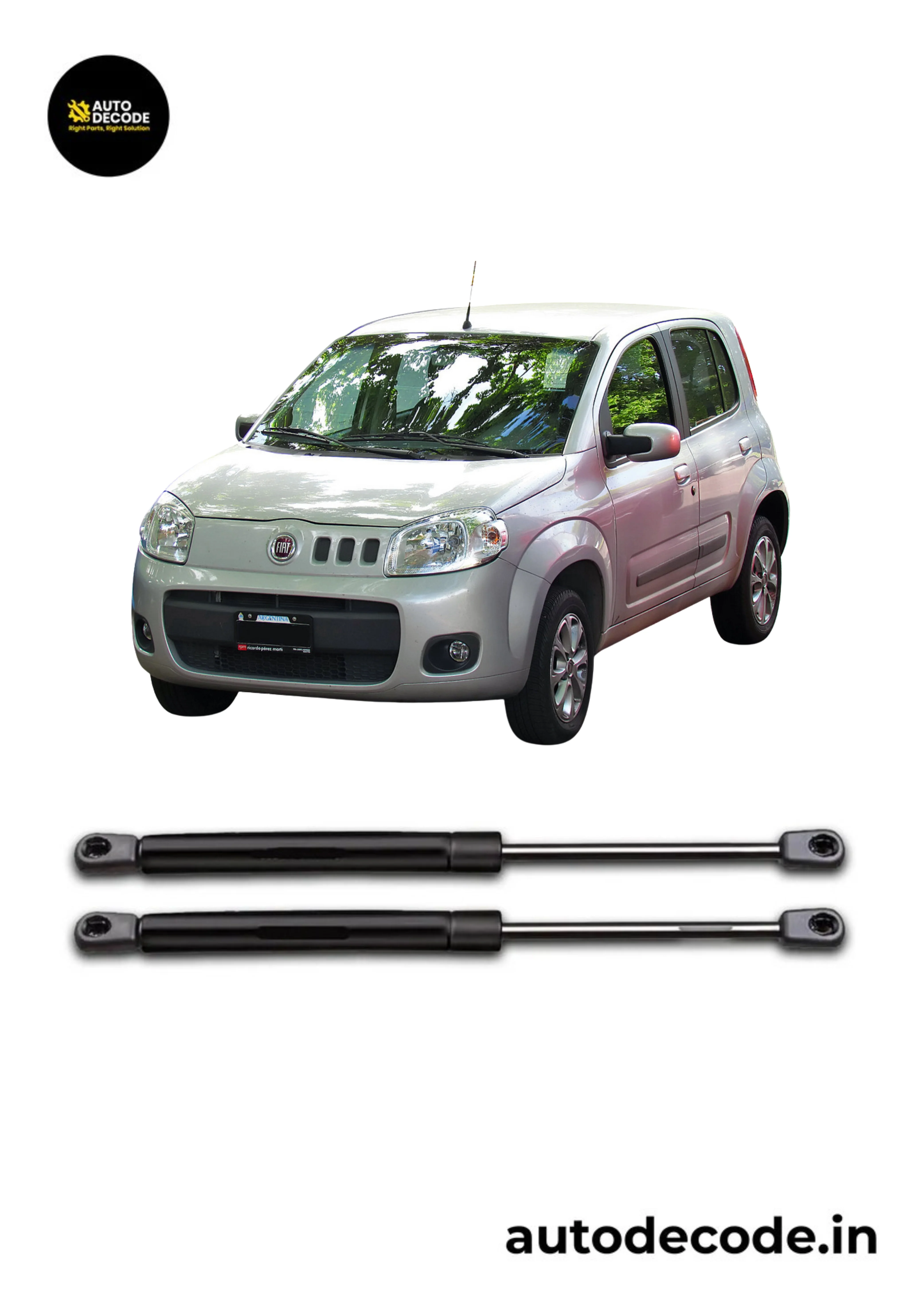 Boot Gas Struts for Fiat Uno | Dicky Lift Support | Set of 2 - Image 2