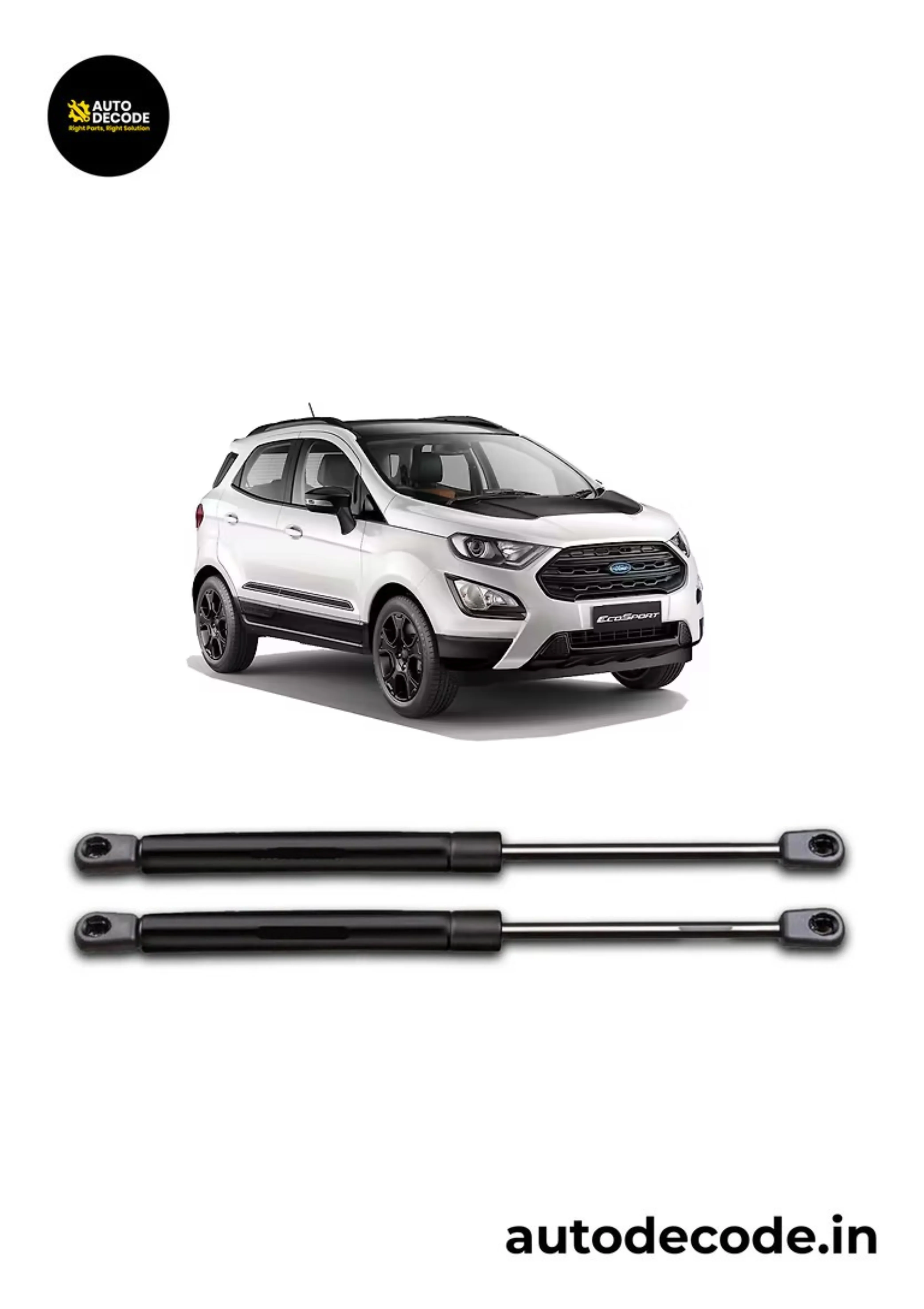 Boot Gas Struts for Ford EcoSport | Dicky Lift Support | Set of 2 - Image 2