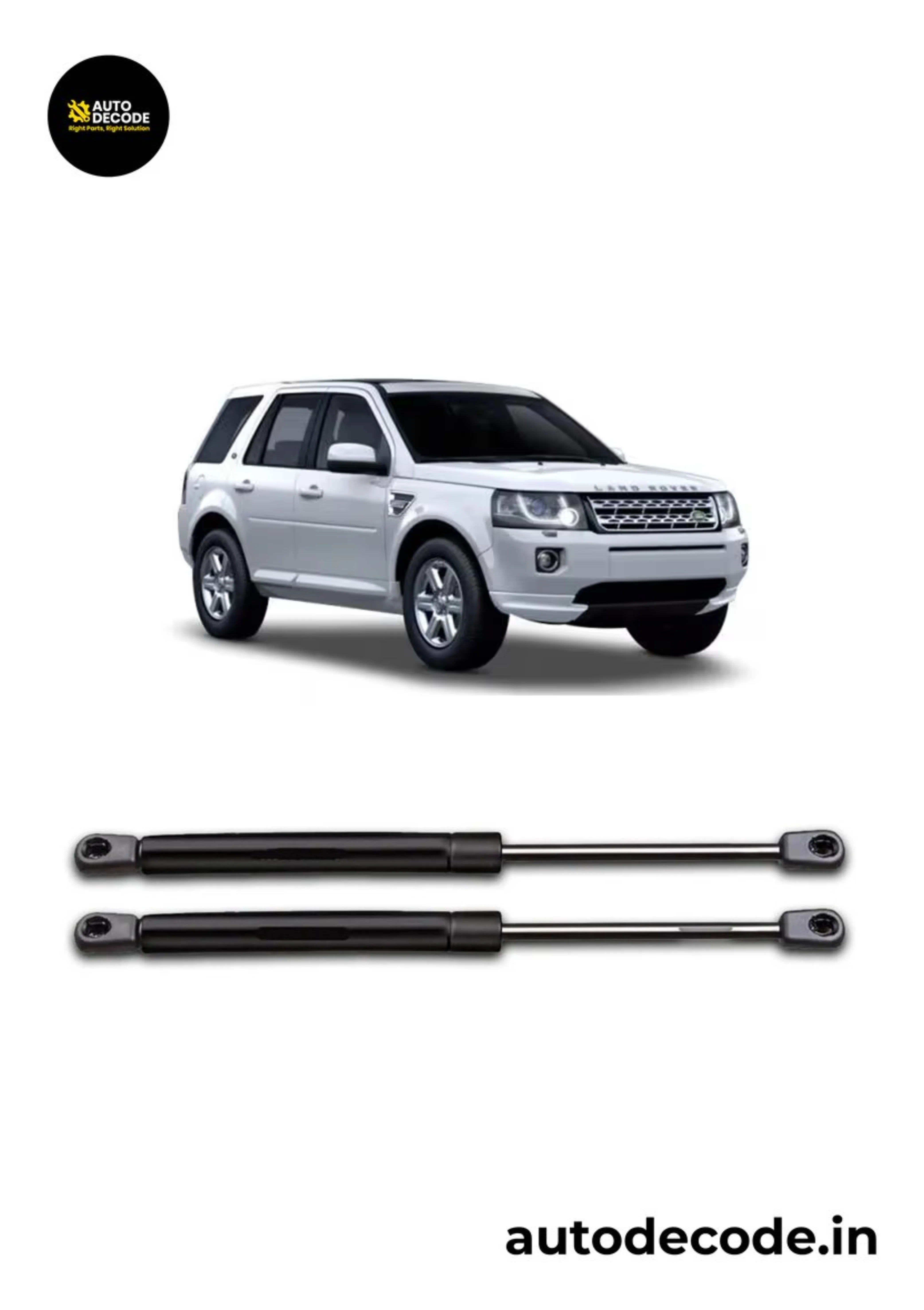 Bonnet Gas Struts for Land Rover Freelander 2 | Hood Lift Support | Set of 2 - Image 2