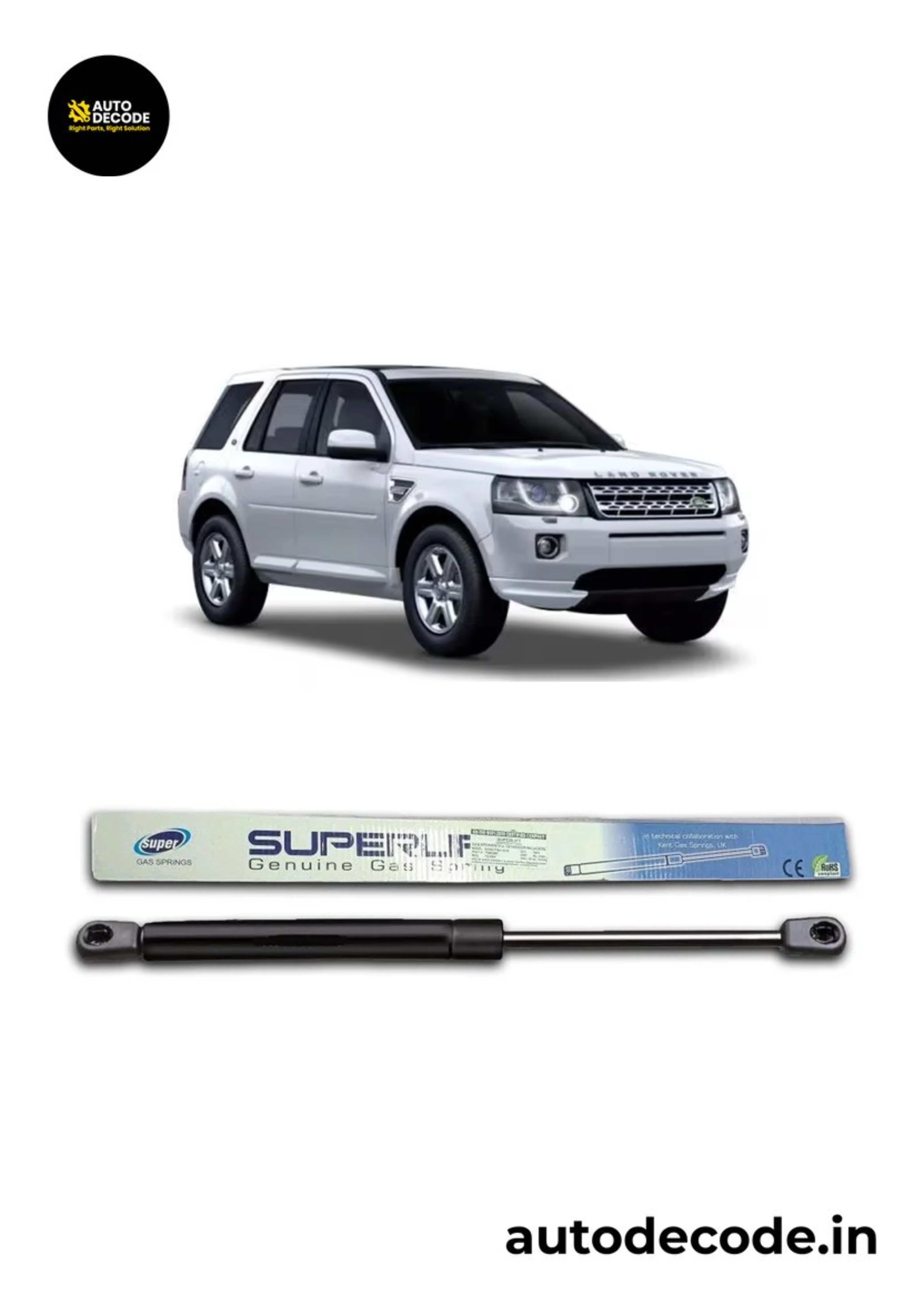Boot Gas Struts for Land Rover Freelander 2 | Dicky Lift Support | Set of 2