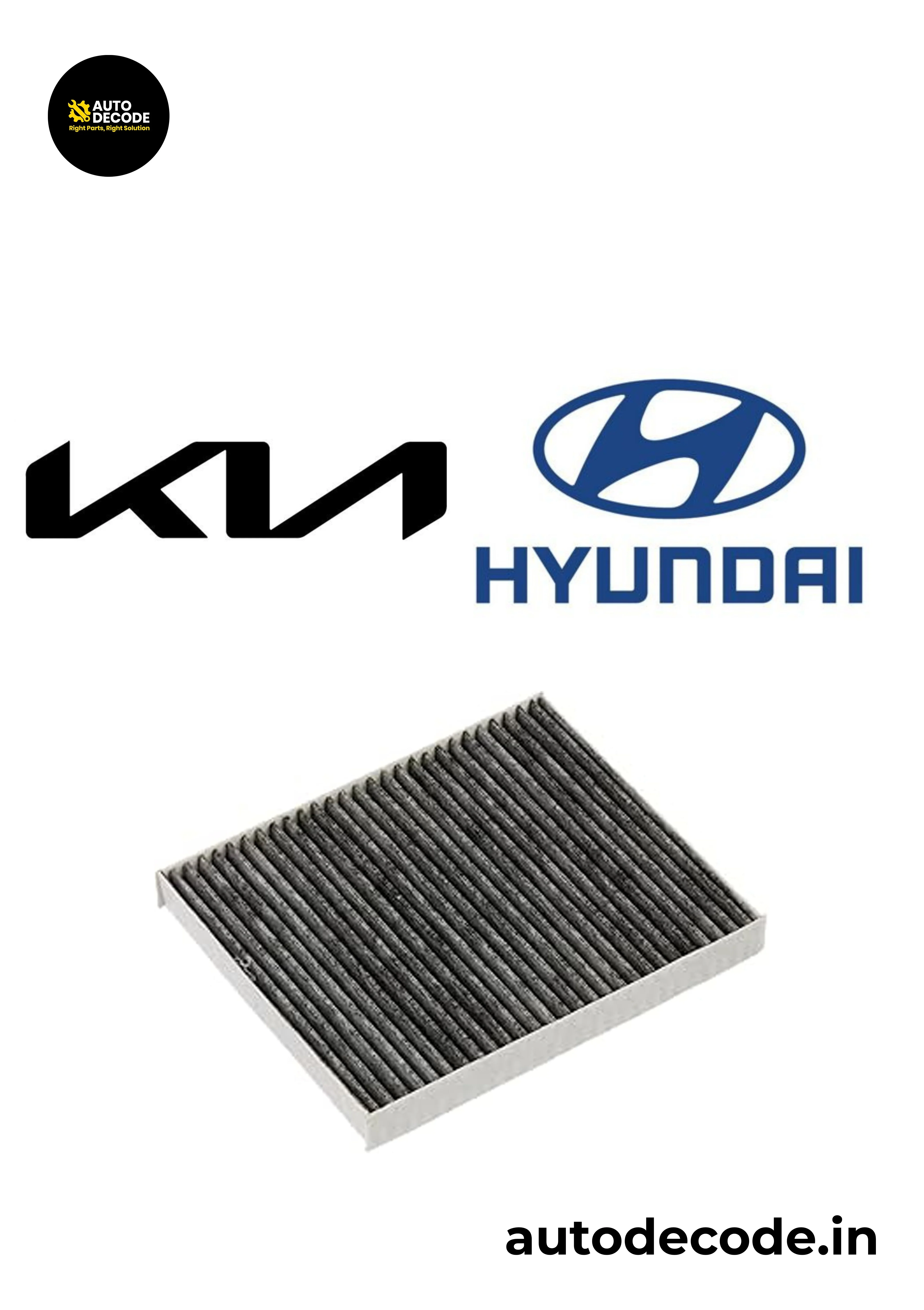 Hyundai & Kia Activated Carbon Cabin Filter - Image 2