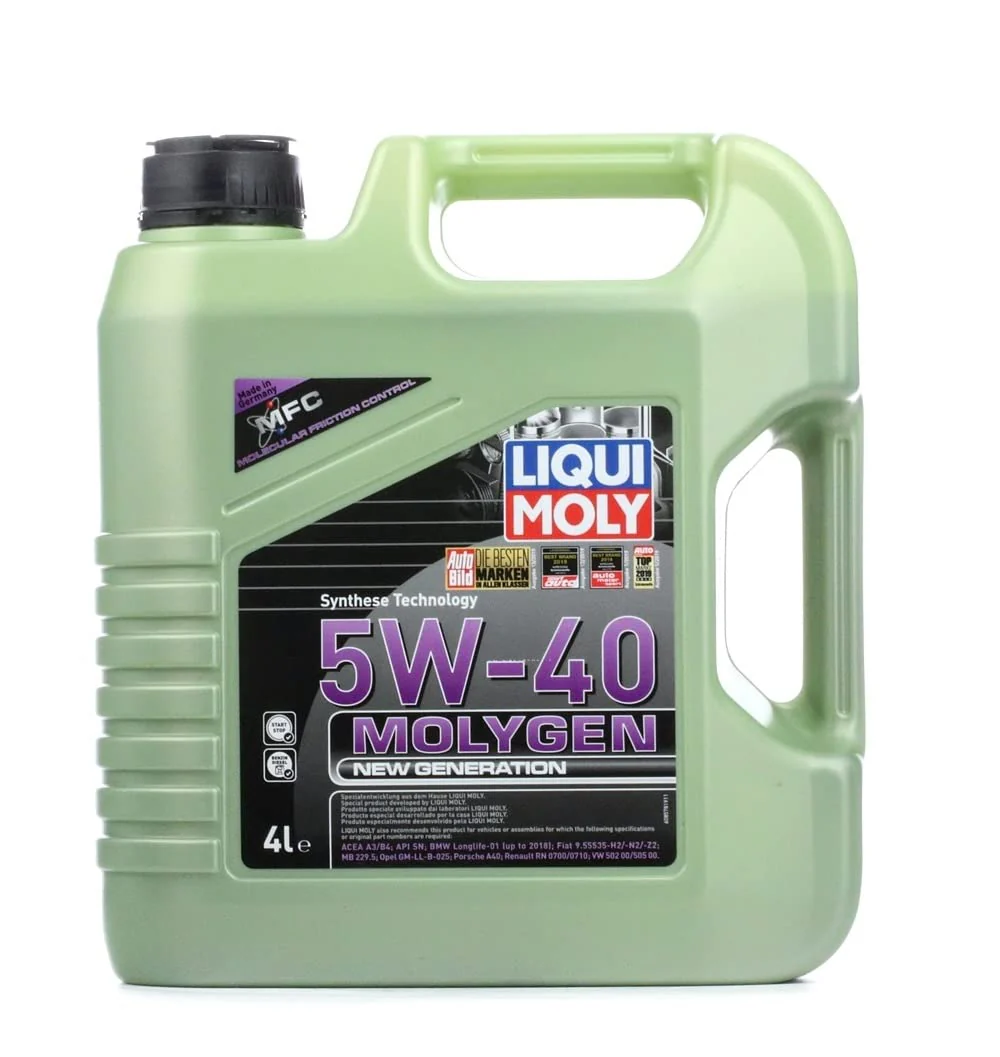 Liqui Moly Molygen New Generation 5W-40 Fully Synthetic Engine Oil 4L