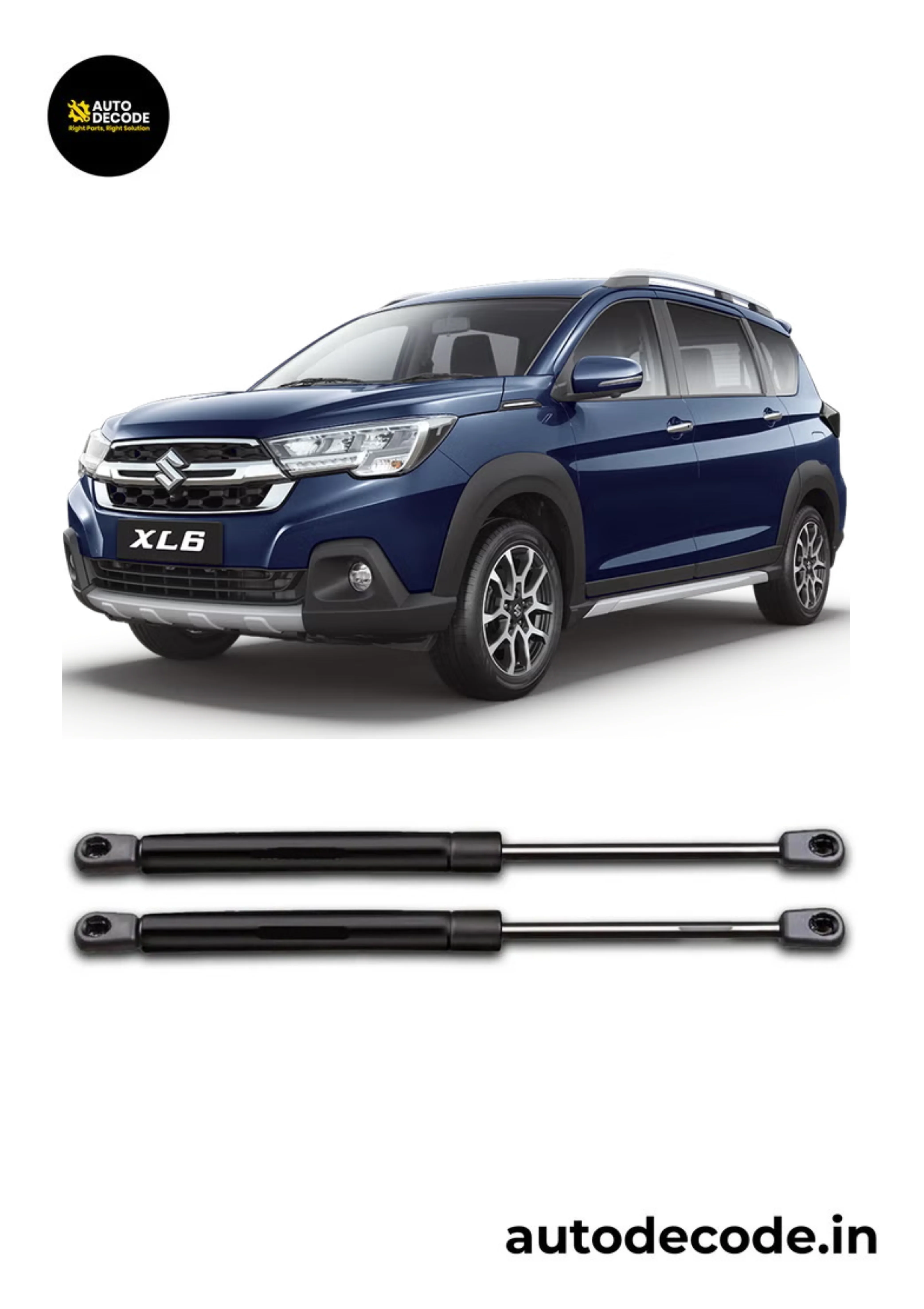 Boot Gas Struts for Maruti Suzuki XL6 | Dicky Lift Support | Set of 2 - Image 2