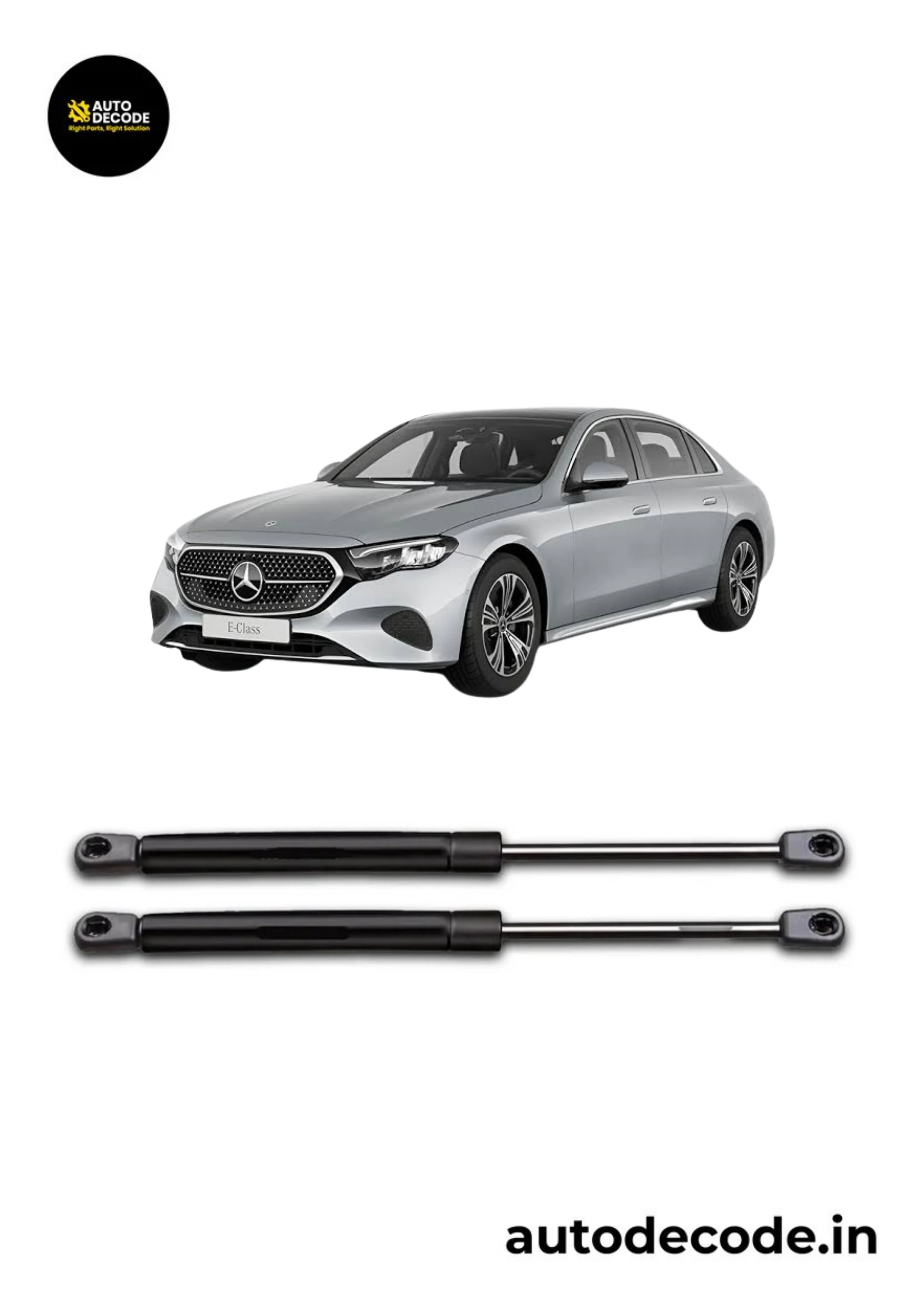 Boot Gas Struts for Mercedes Benz E-Class E30 | Dicky Lift Support | Set of 2 - Image 2