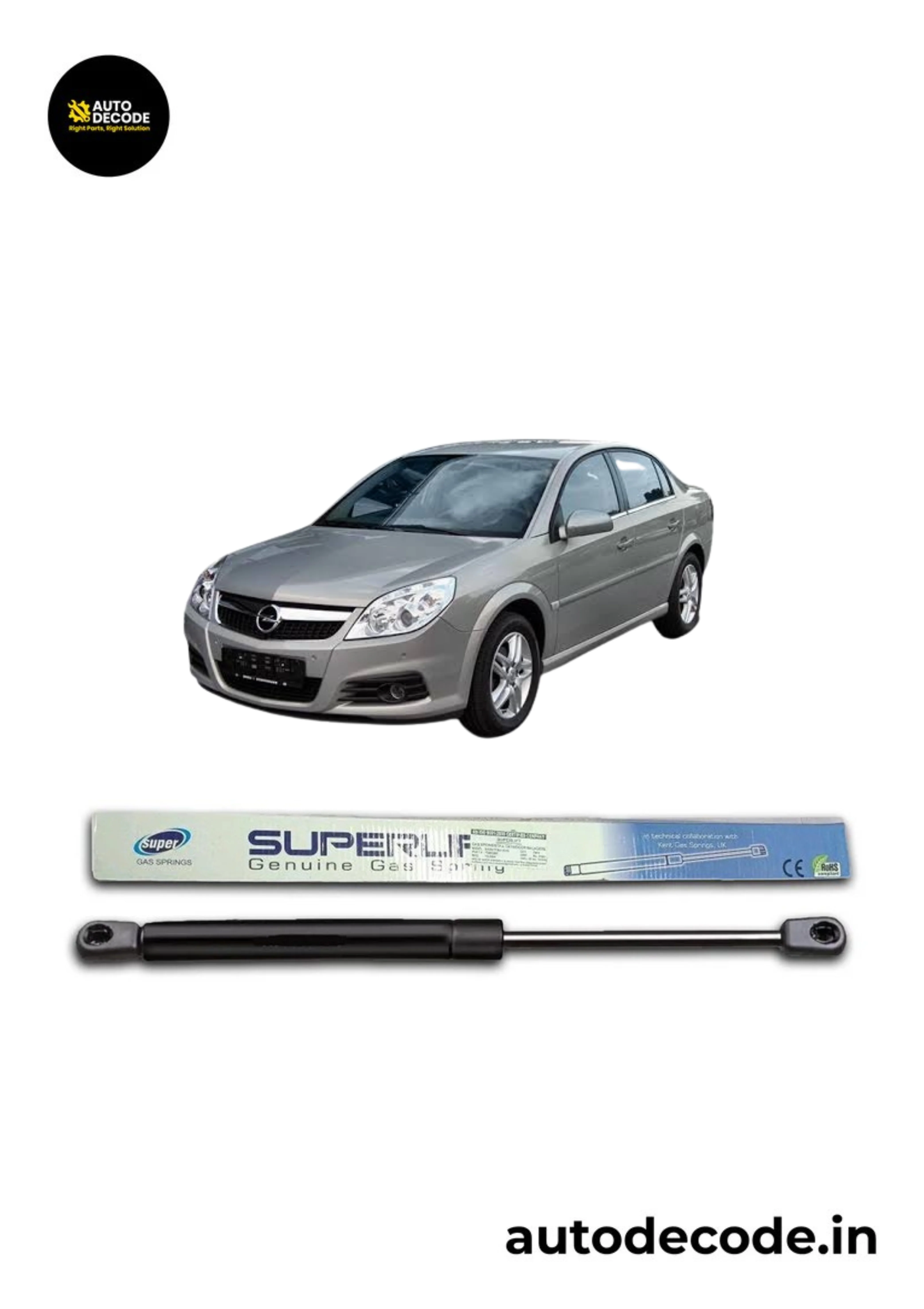 Boot Gas Struts for Mercedes Benz E-Class E60 | Dicky Lift Support | Set of 2