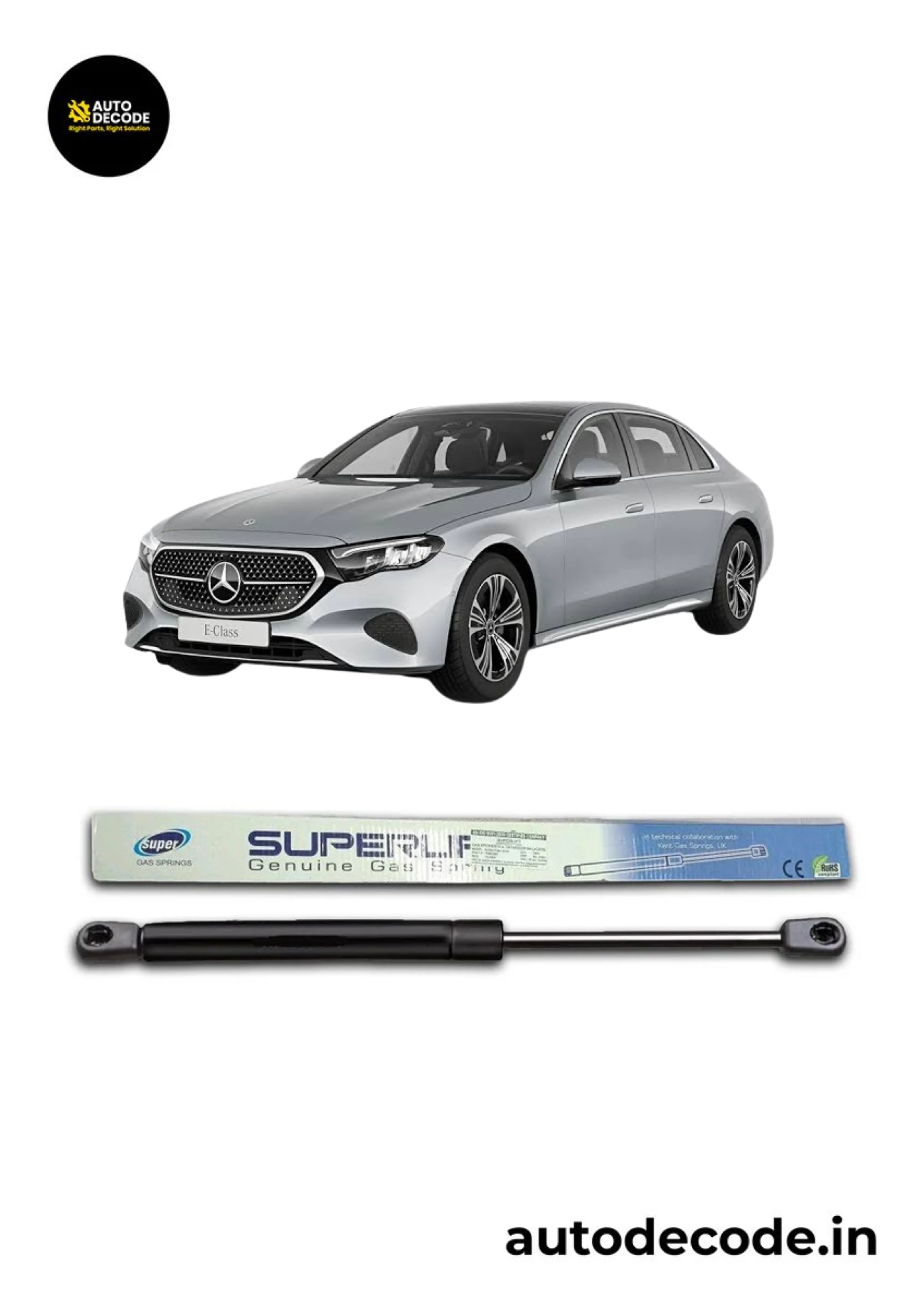 Boot Gas Struts for Mercedes Benz E-Class E90 | Dicky Lift Support | Set of 2