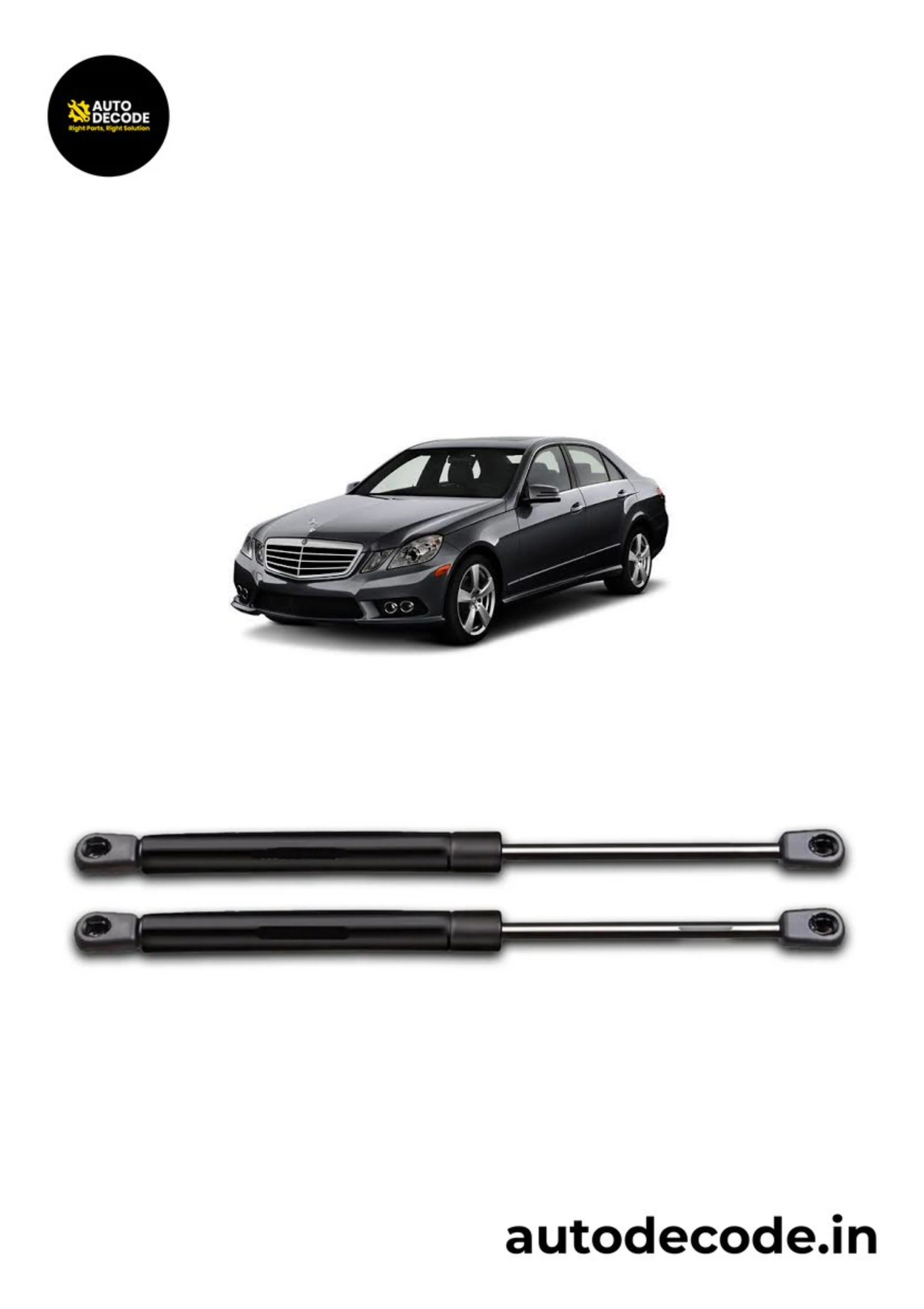 Boot Gas Struts for Mercedes Benz W212 | Dicky Lift Support | Set of 2 - Image 2