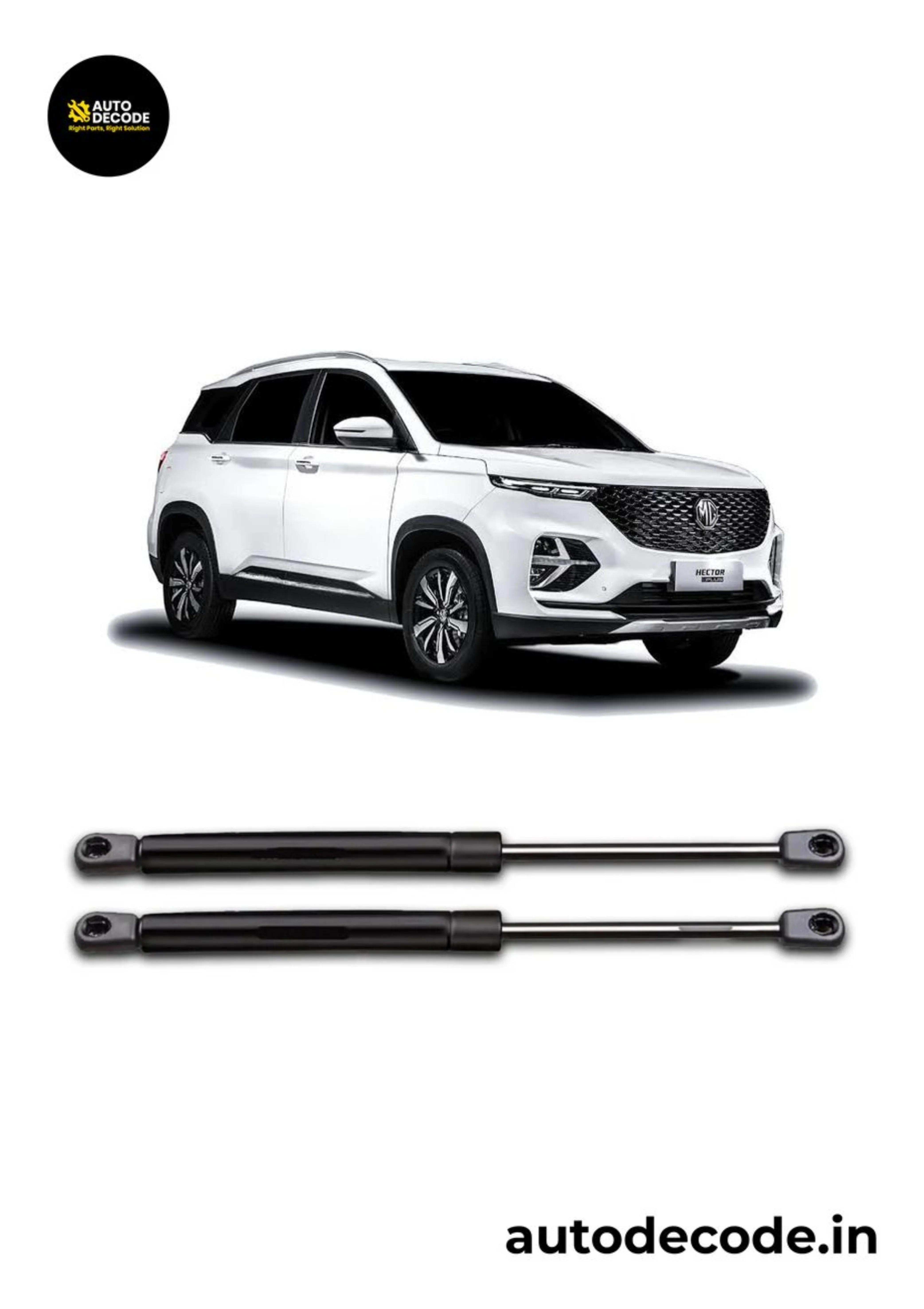 Boot Gas Struts for MG Hector | Dicky Lift Support | Set of 2 - Image 2