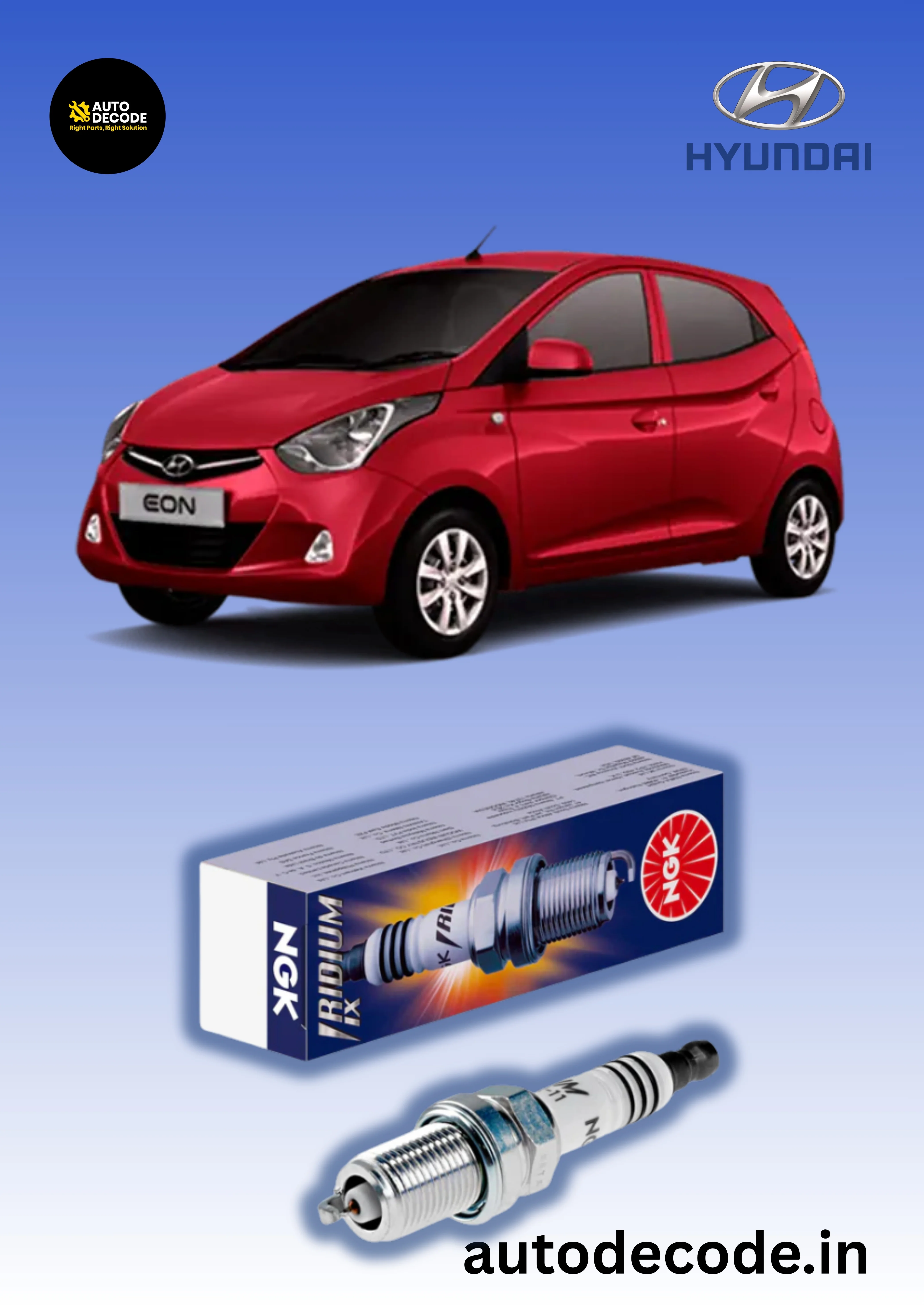 NGK Iridium Spark Plug LKR7BIX-P for Hyundai – NGK Premium - Image 9