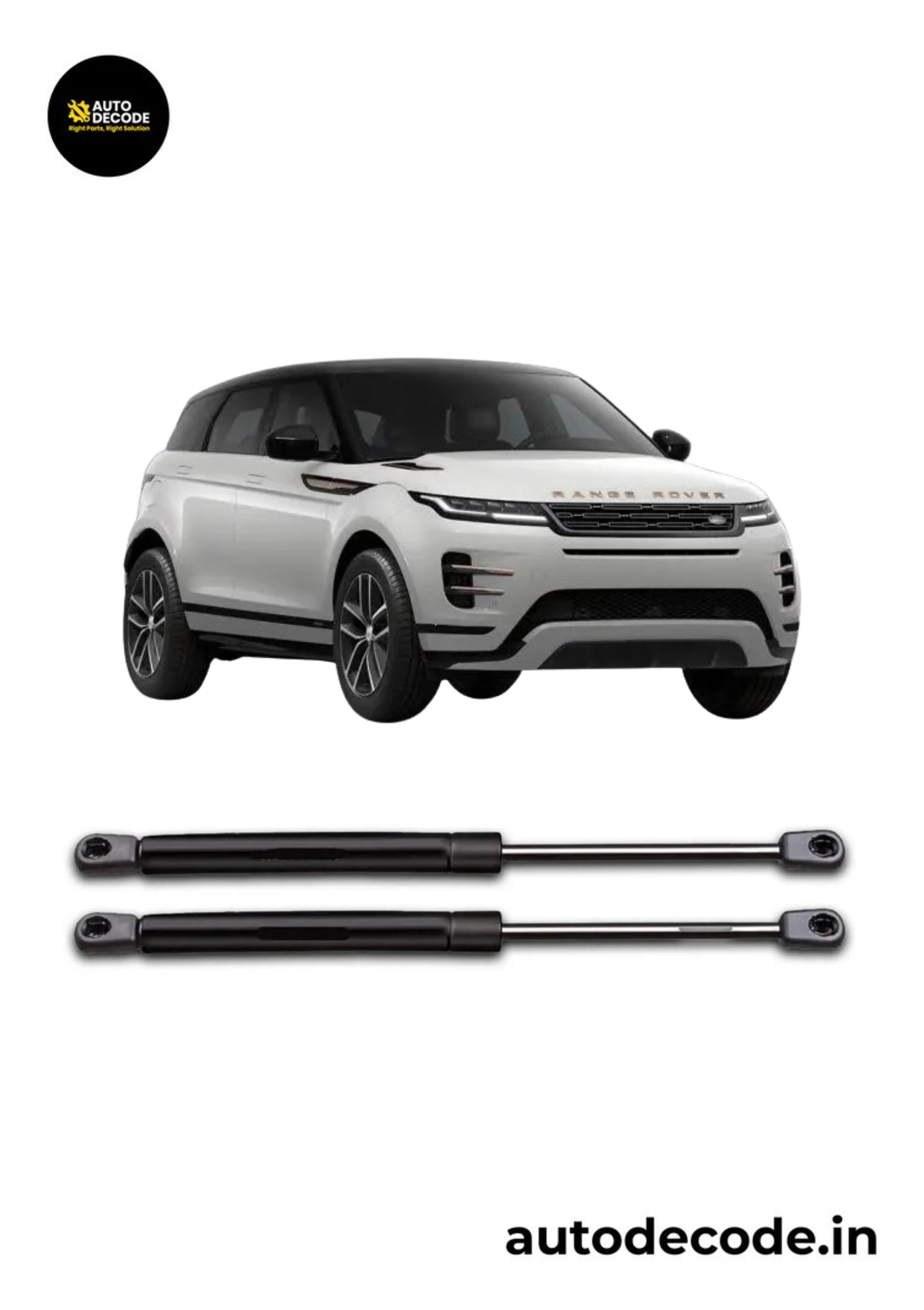 Bonnet Gas Struts for Range Rover Evoque | Hood Lift Support | Set of 2 - Image 2
