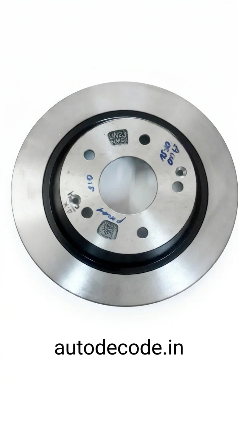 Rear Brake Disc For Mahindra XUV3XO / XUV300 / XUV400 EV – Genuine - Image 4