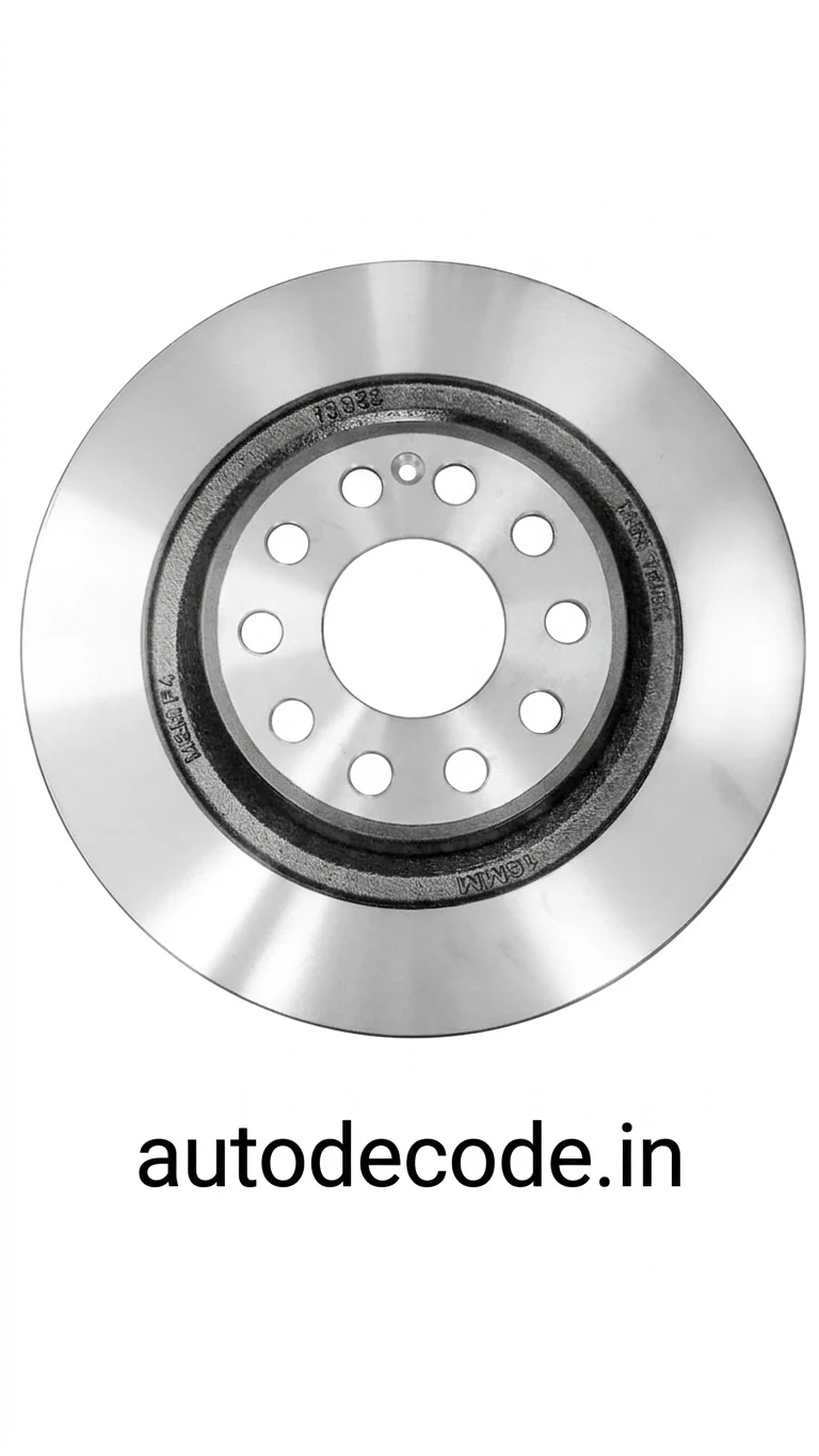 Rear Brake Disc IPB For Mahindra XUV7XO / XUV700 – Genuine - Image 4