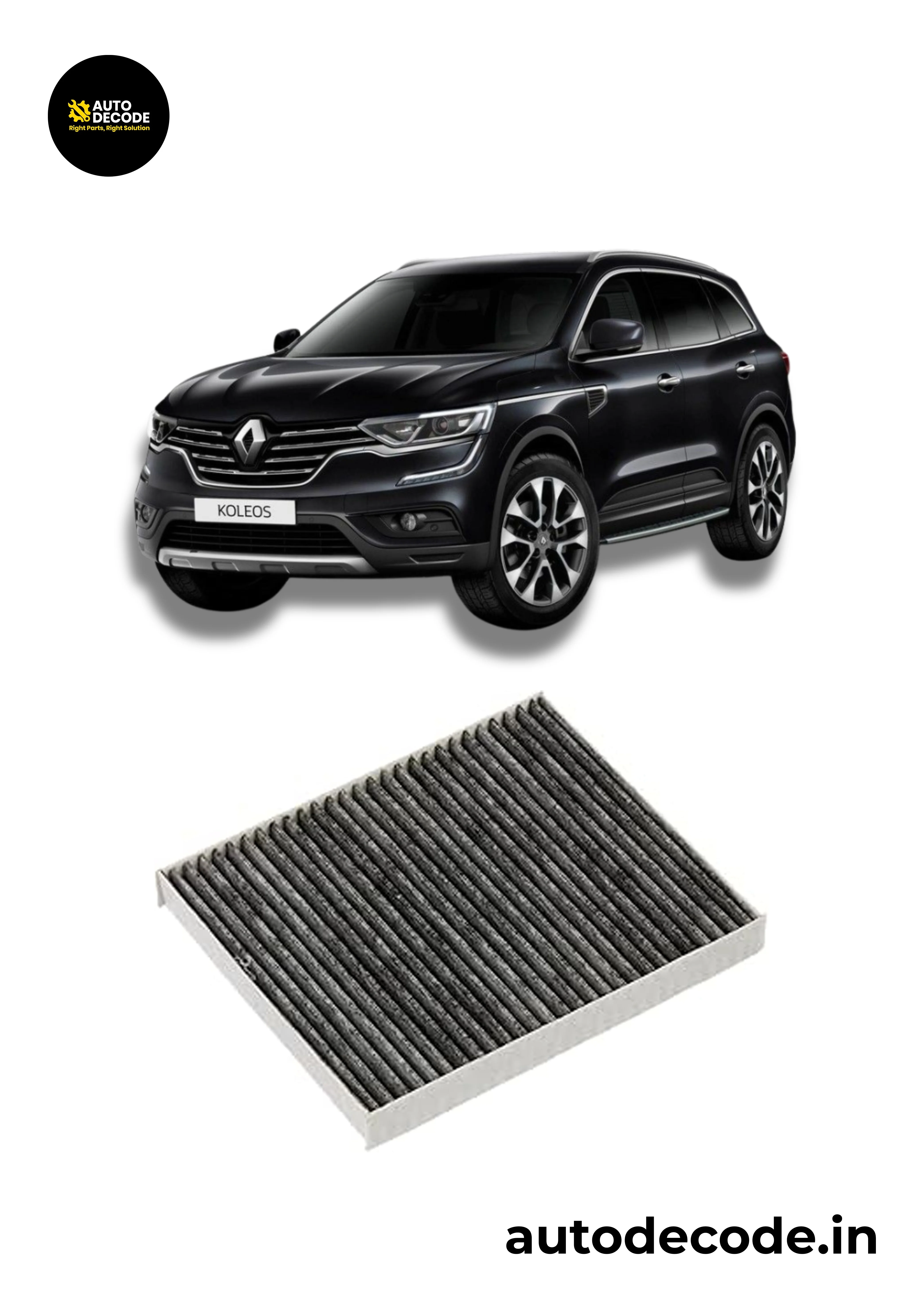 Renault Koleos Activated Carbon Cabin Filter - Image 2