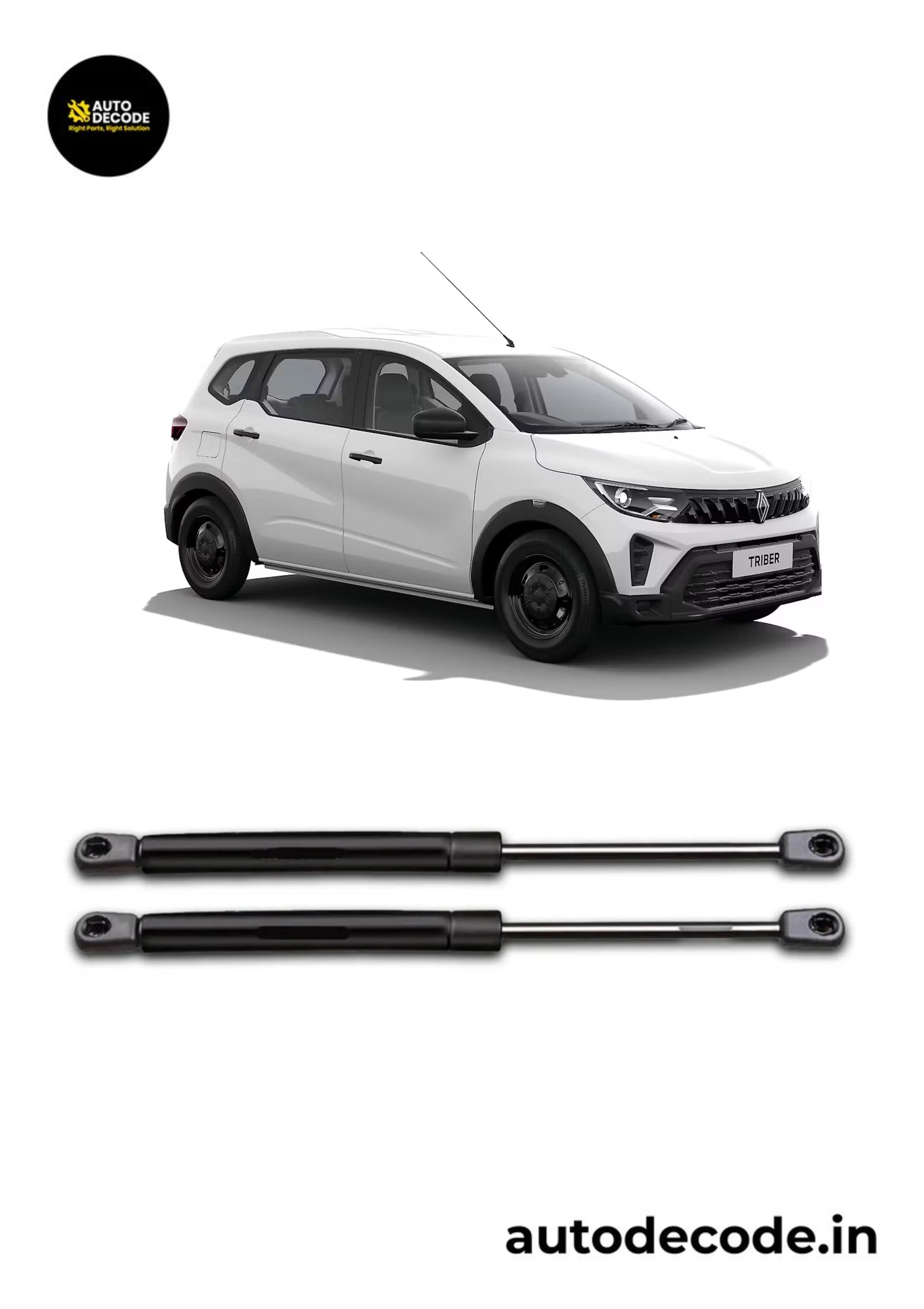 Boot Gas Struts for Renault Triber | Dicky Lift Support | Set of 2 - Image 2